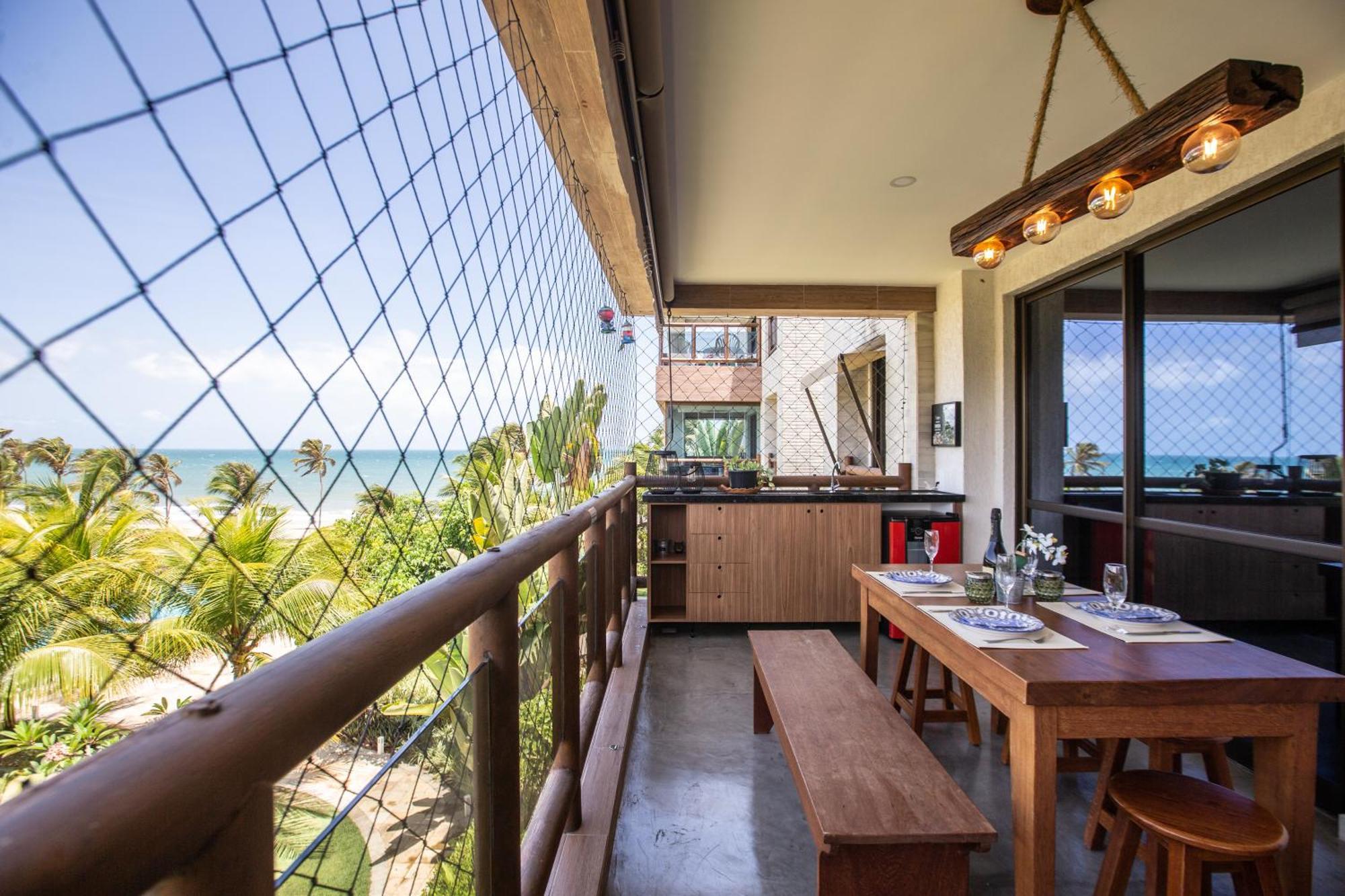 Cumbuco Wai Wai Apartamento com vista para o mar Exterior foto